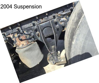 2004 Suspension