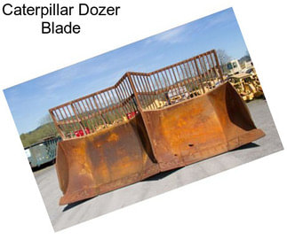 Caterpillar Dozer Blade