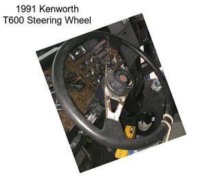 1991 Kenworth T600 Steering Wheel