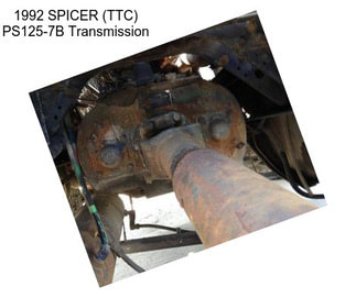 1992 SPICER (TTC) PS125-7B Transmission