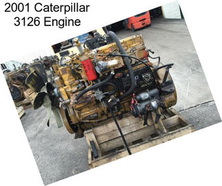 2001 Caterpillar 3126 Engine