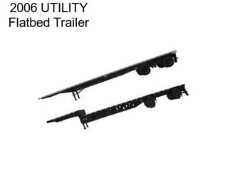 2006 UTILITY Flatbed Trailer