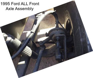 1995 Ford ALL Front Axle Assembly