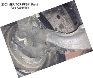 2003 MERITOR FF981 Front Axle Assembly