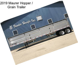 2019 Maurer Hopper / Grain Trailer