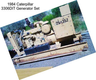 1984 Caterpillar 3306DIT Generator Set