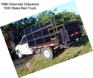 1988 Chevrolet Cheyenne 1500 Stake Bed Truck