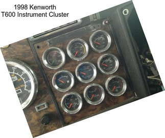 1998 Kenworth T600 Instrument Cluster