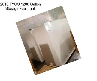2010 TYCO 1200 Gallon Storage Fuel Tank