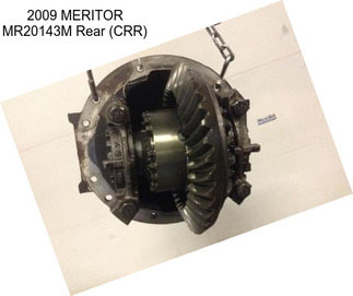 2009 MERITOR MR20143M Rear (CRR)