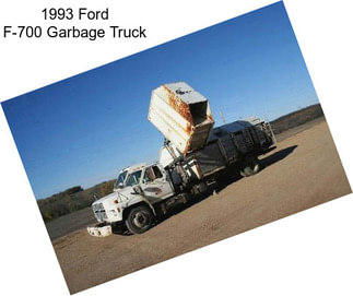 1993 Ford F-700 Garbage Truck