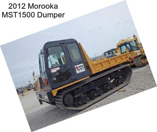 2012 Morooka MST1500 Dumper