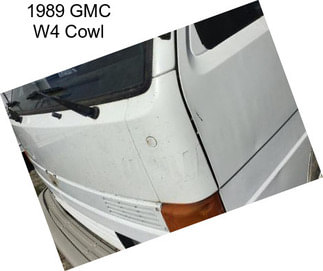 1989 GMC W4 Cowl