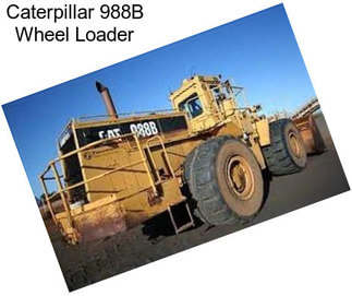 Caterpillar 988B Wheel Loader