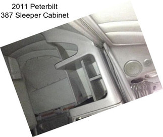 2011 Peterbilt 387 Sleeper Cabinet