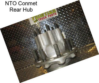 NTO Conmet Rear Hub