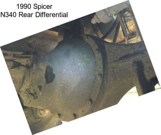 1990 Spicer N340 Rear Differential