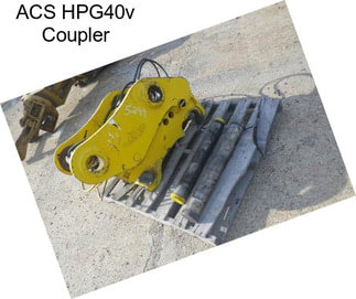 ACS HPG40v Coupler