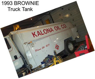 1993 BROWNIE Truck Tank