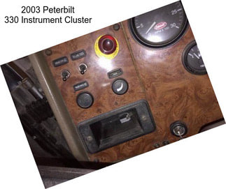 2003 Peterbilt 330 Instrument Cluster