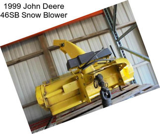 1999 John Deere 46SB Snow Blower