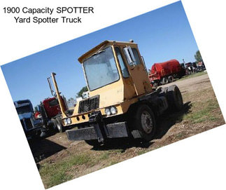 1900 Capacity SPOTTER Yard Spotter Truck