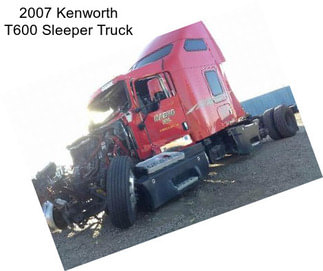 2007 Kenworth T600 Sleeper Truck