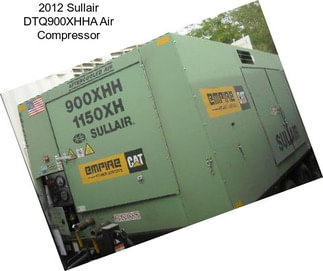 2012 Sullair DTQ900XHHA Air Compressor