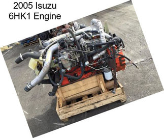 2005 Isuzu 6HK1 Engine