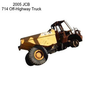 2005 JCB 714 Off-Highway Truck