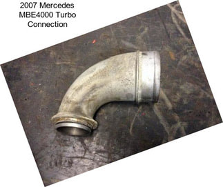 2007 Mercedes MBE4000 Turbo Connection