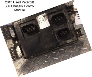2013 Used Peterbilt 386 Chassis Control Module