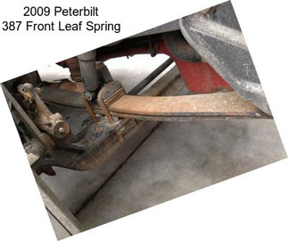 2009 Peterbilt 387 Front Leaf Spring