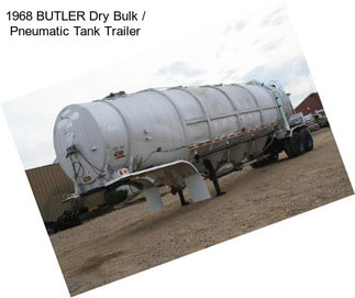 1968 BUTLER Dry Bulk / Pneumatic Tank Trailer