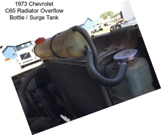 1973 Chevrolet C65 Radiator Overflow Bottle / Surge Tank