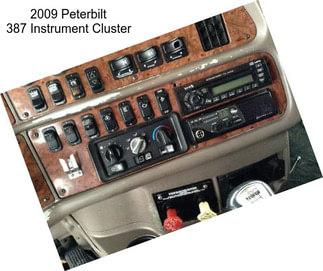 2009 Peterbilt 387 Instrument Cluster