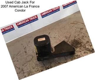 Used Cab Jack For 2007 American La France Condor