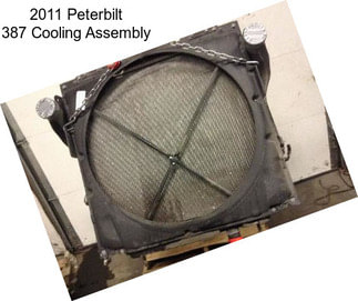 2011 Peterbilt 387 Cooling Assembly