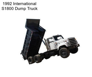 1992 International S1800 Dump Truck