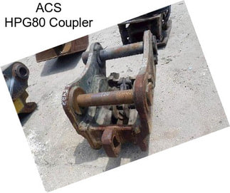 ACS HPG80 Coupler