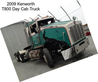 2009 Kenworth T800 Day Cab Truck