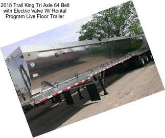 2018 Trail King Tri Axle 64\