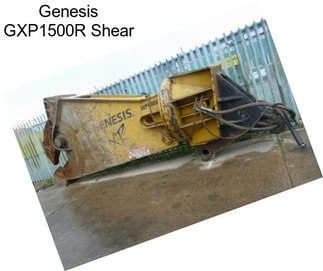 Genesis GXP1500R Shear
