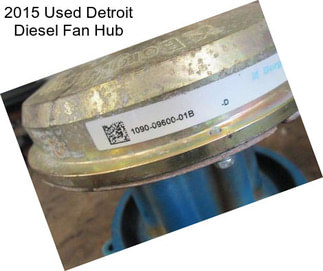 2015 Used Detroit Diesel Fan Hub