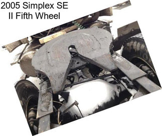 2005 Simplex SE II Fifth Wheel