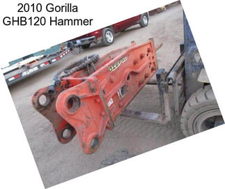 2010 Gorilla GHB120 Hammer