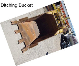 Ditching Bucket