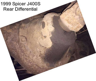 1999 Spicer J400S Rear Differential