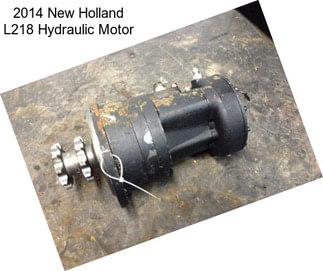 2014 New Holland L218 Hydraulic Motor