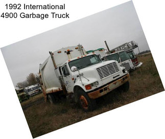 1992 International 4900 Garbage Truck